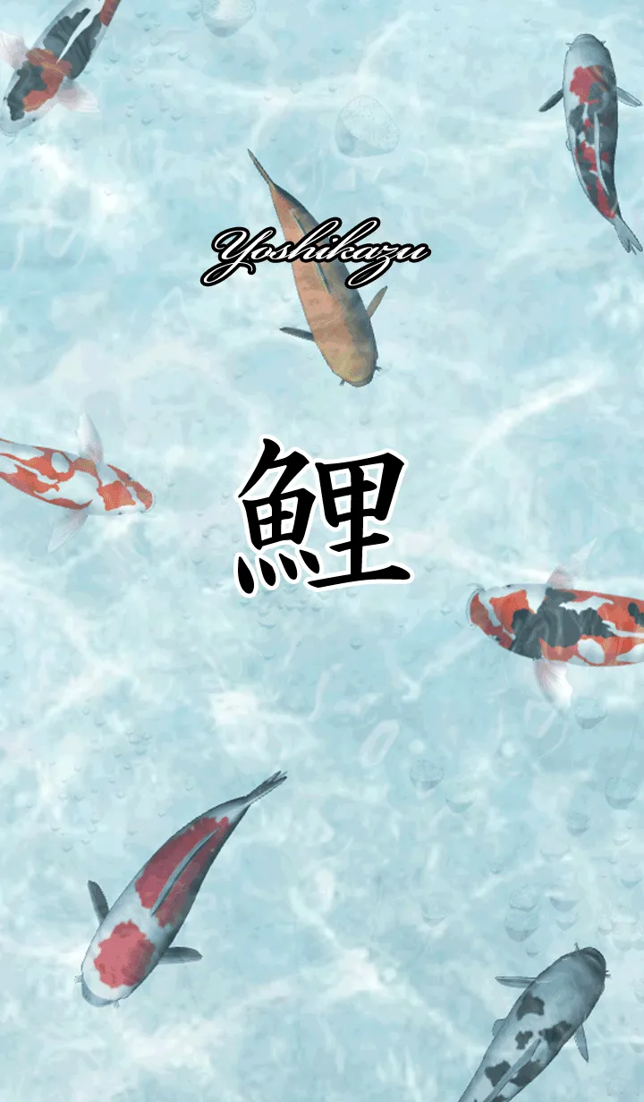 [LINE着せ替え] よしかず用和風鯉の画像1