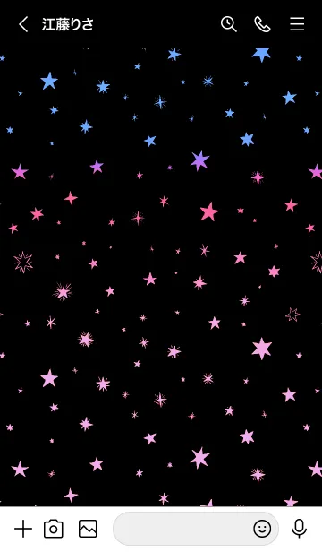 [LINE着せ替え] ミニ スターズ _18の画像3