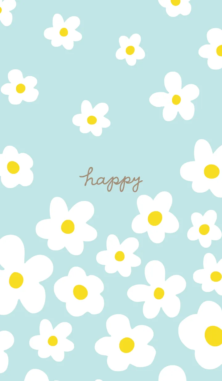 [LINE着せ替え] 白い花 斜め 舞う12の画像1