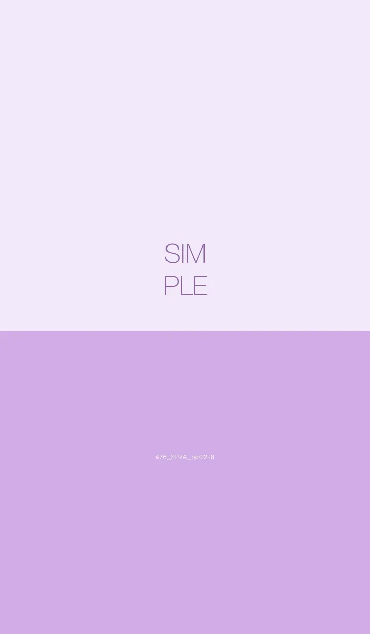 [LINE着せ替え] 476_24_パープル2-6の画像1