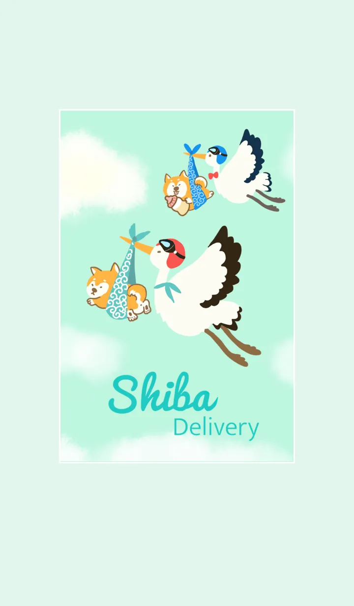 [LINE着せ替え] Shiba Deliveryの画像1