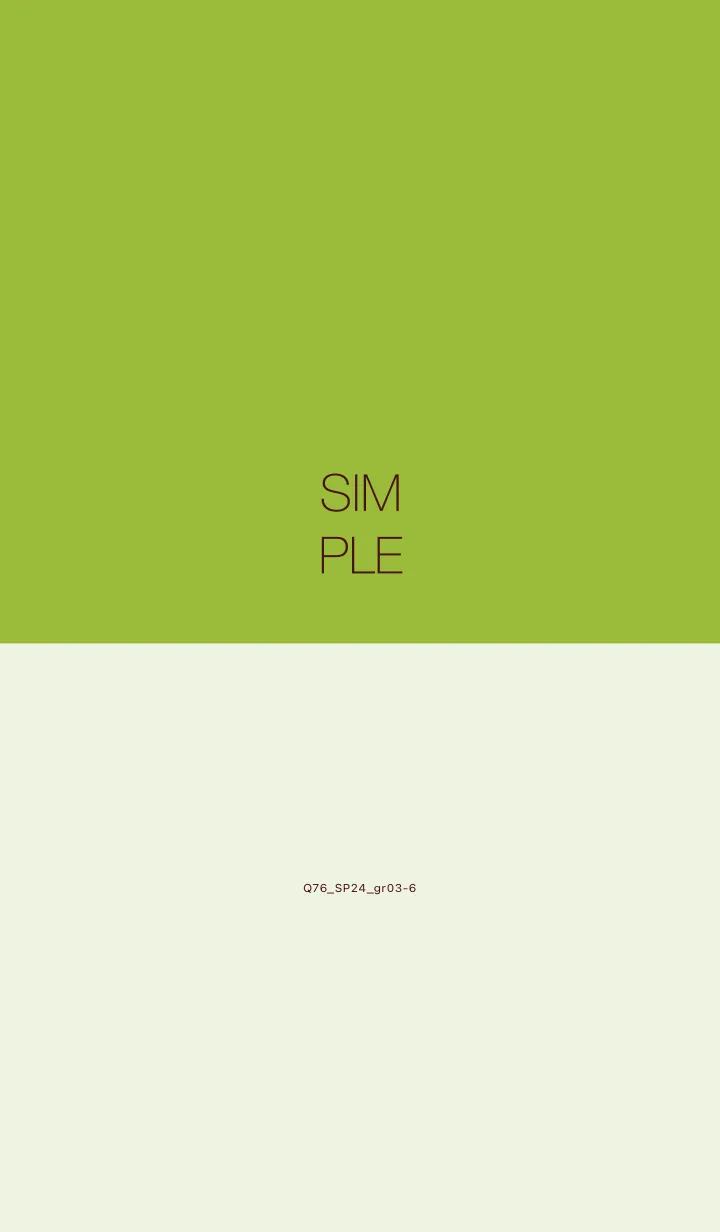 [LINE着せ替え] Q76_24_グリーン3-6の画像1