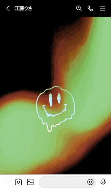 [LINE着せ替え] サイケデリック スマイル 211の画像3