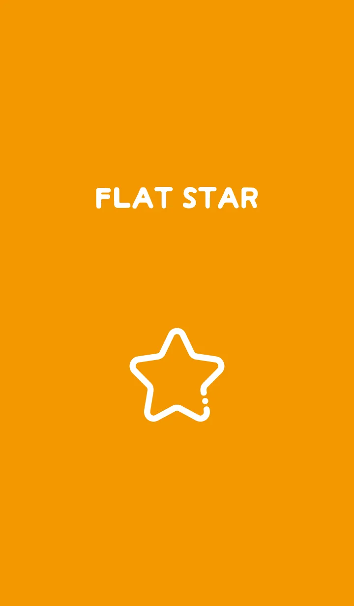 [LINE着せ替え] FLAT STAR / Marigoldの画像1