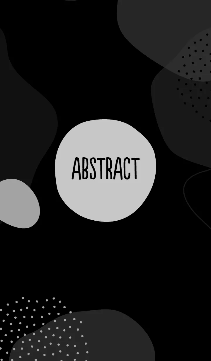 [LINE着せ替え] Abstract Fluid Basic Blackの画像1