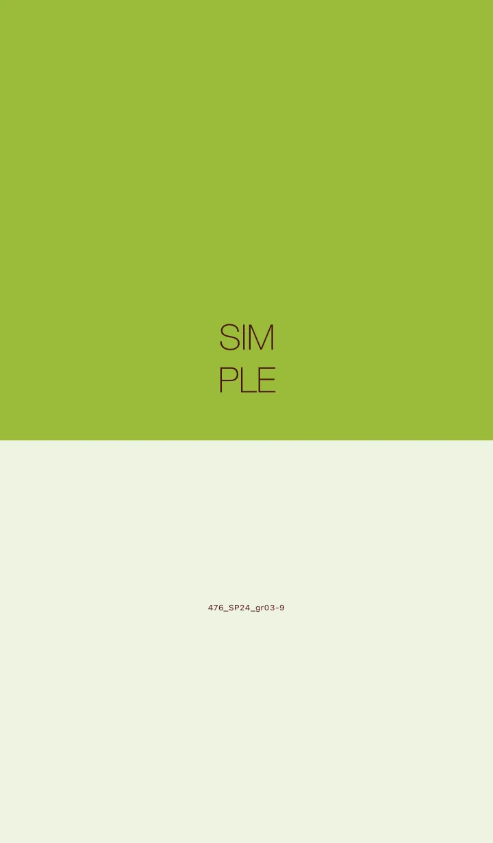 [LINE着せ替え] 476_24_グリーン3-9の画像1