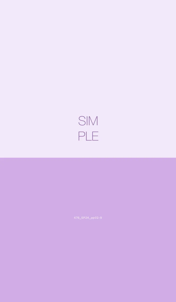 [LINE着せ替え] 476_24_パープル2-9の画像1