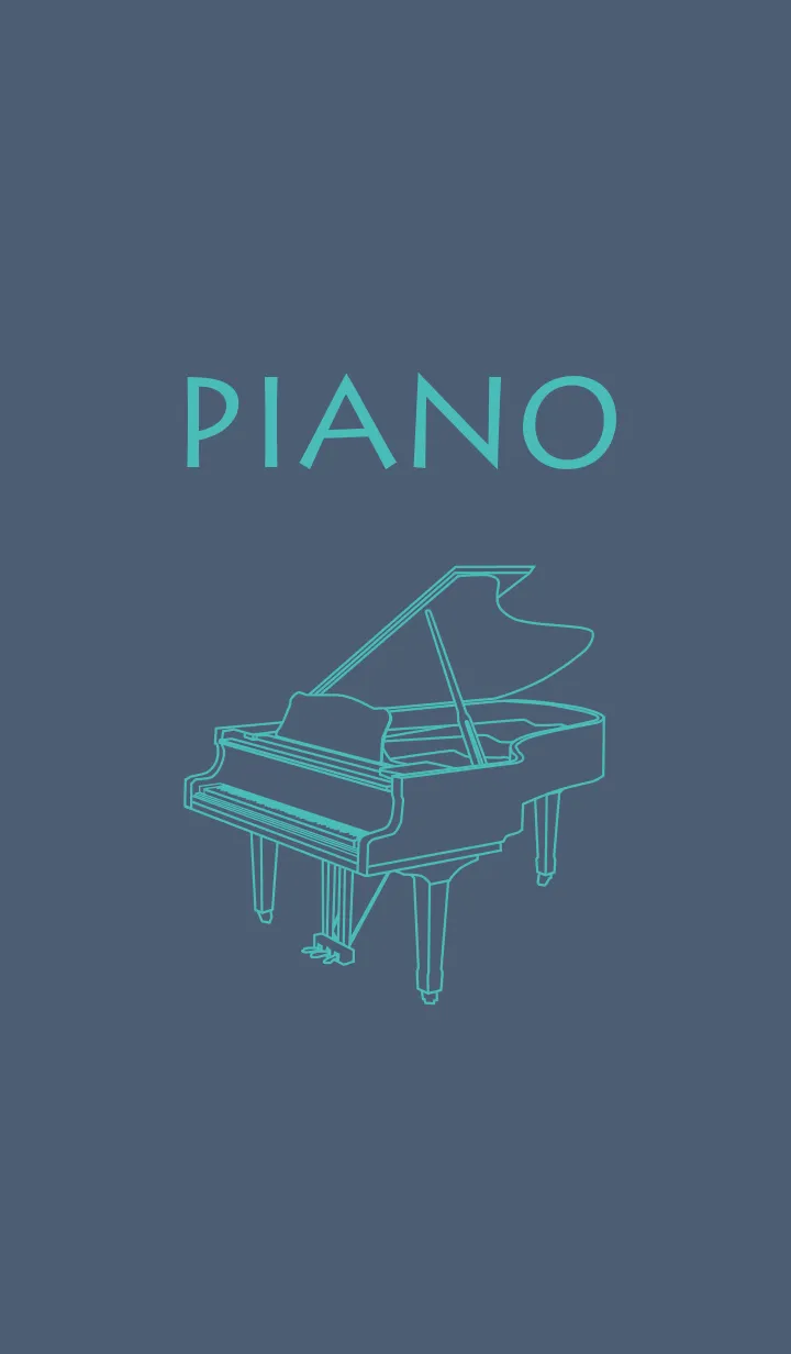 [LINE着せ替え] ピアノ スマルトの画像1