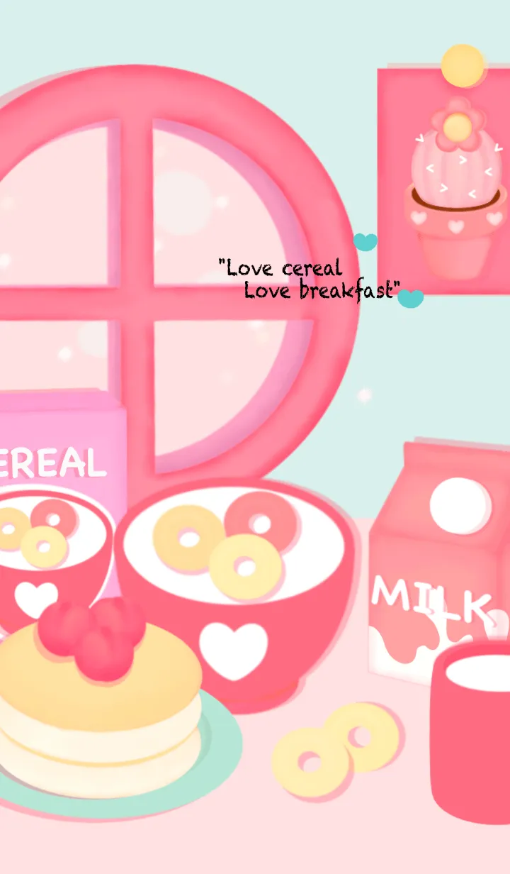 [LINE着せ替え] Pastel cereal 2の画像1