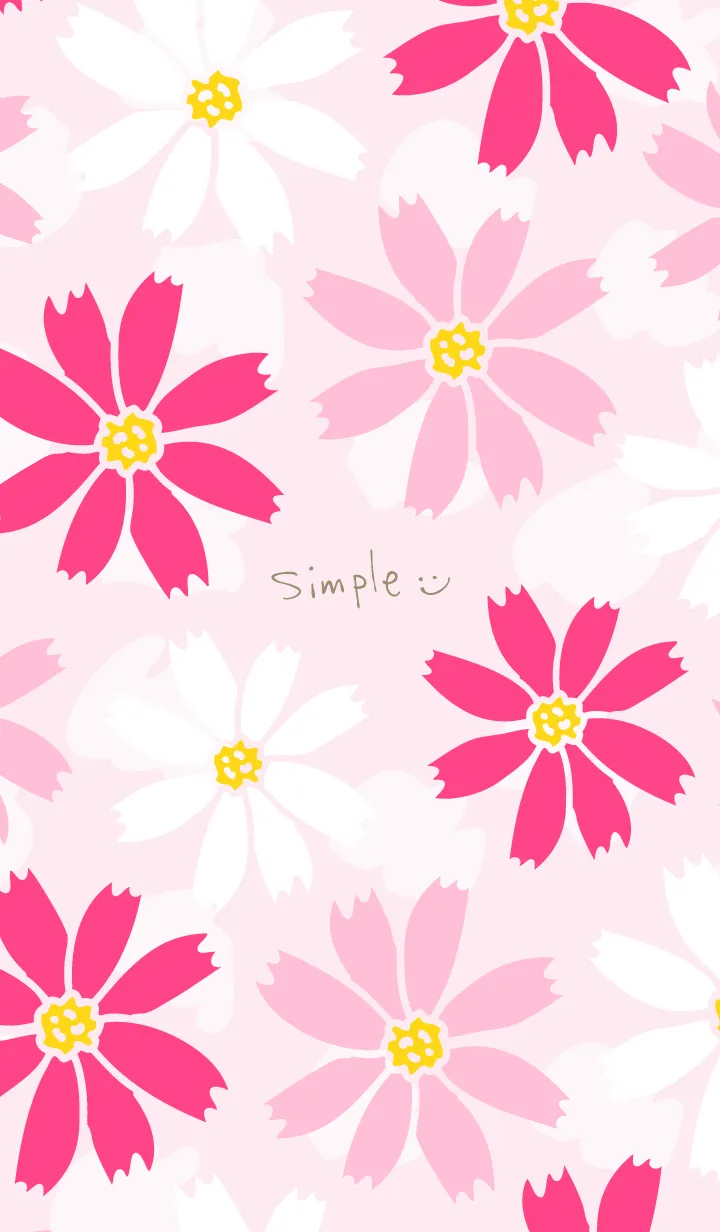 [LINE着せ替え] 可愛いコスモス23の画像1