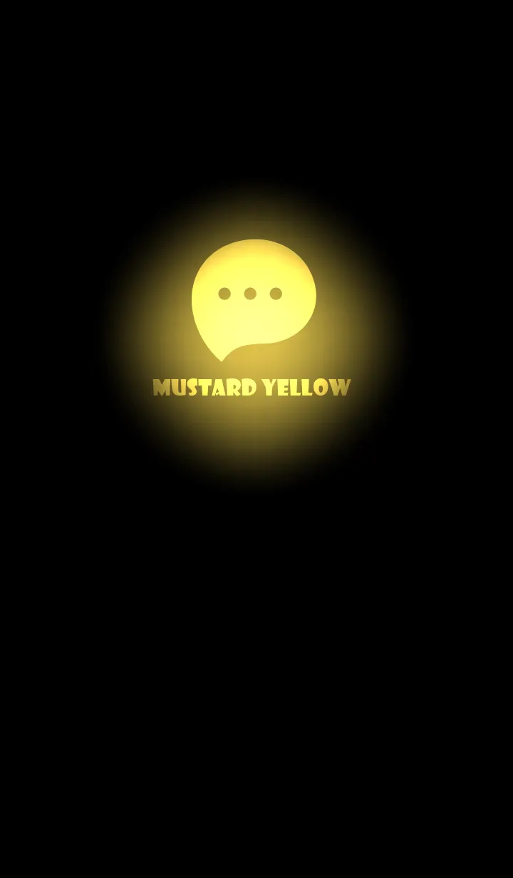 [LINE着せ替え] Mustard Yellow Light Theme V2 (JP)の画像1