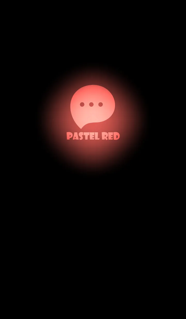 [LINE着せ替え] Pastel Red Light Theme V2 (JP)の画像1