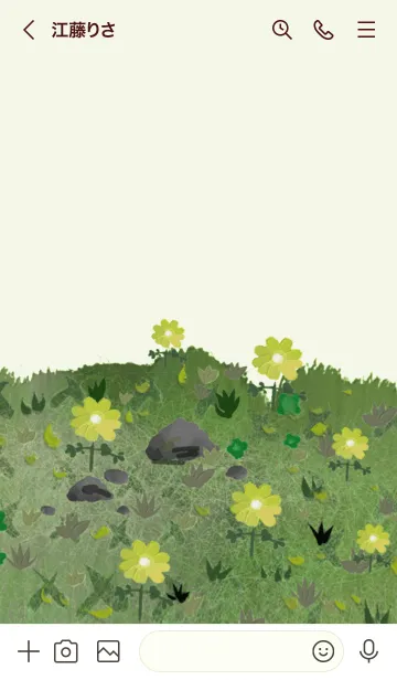 [LINE着せ替え] 油絵アート【garden paint 191】の画像3