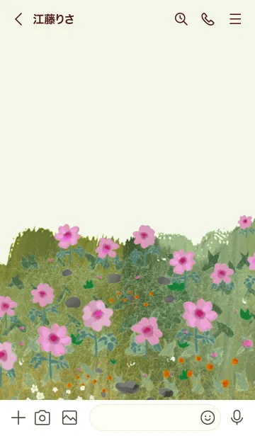 [LINE着せ替え] 油絵アート【garden paint 192】の画像3