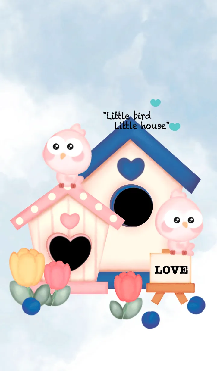 [LINE着せ替え] Mini vintage birdhouse 5の画像1