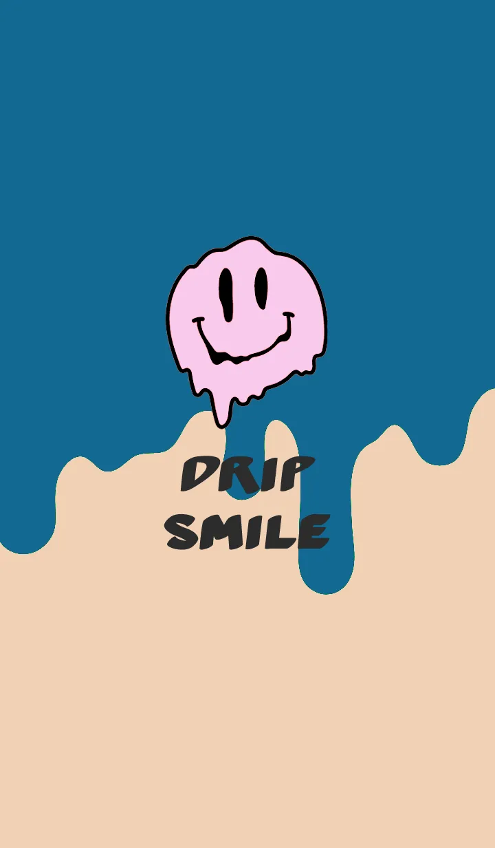 [LINE着せ替え] ドリップスマイル 119の画像1