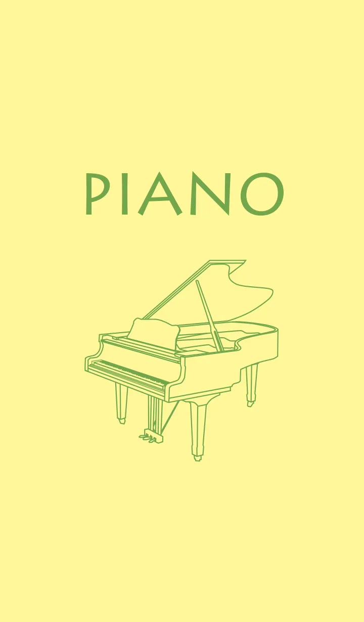 [LINE着せ替え] ピアノ ライムライトの画像1