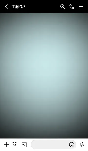 [LINE着せ替え] Ice Blue  Neon Theme V2 (JP)の画像3