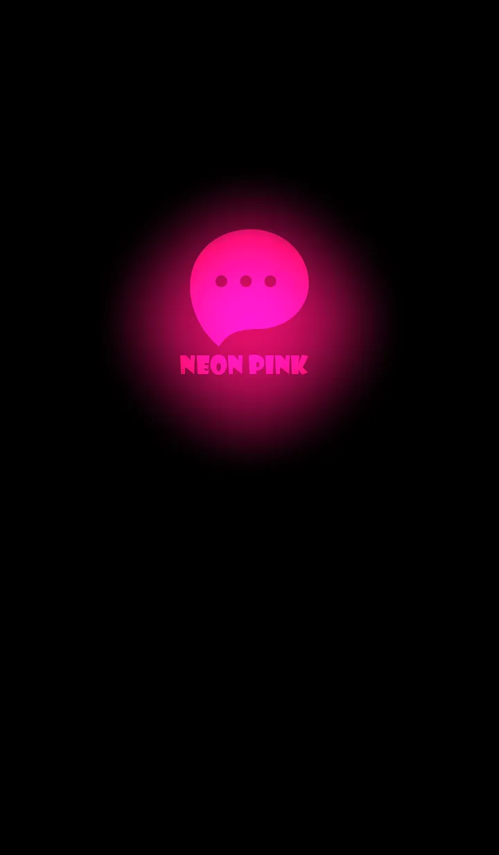 [LINE着せ替え] Neon Pink Light Theme V2 (JP)の画像1