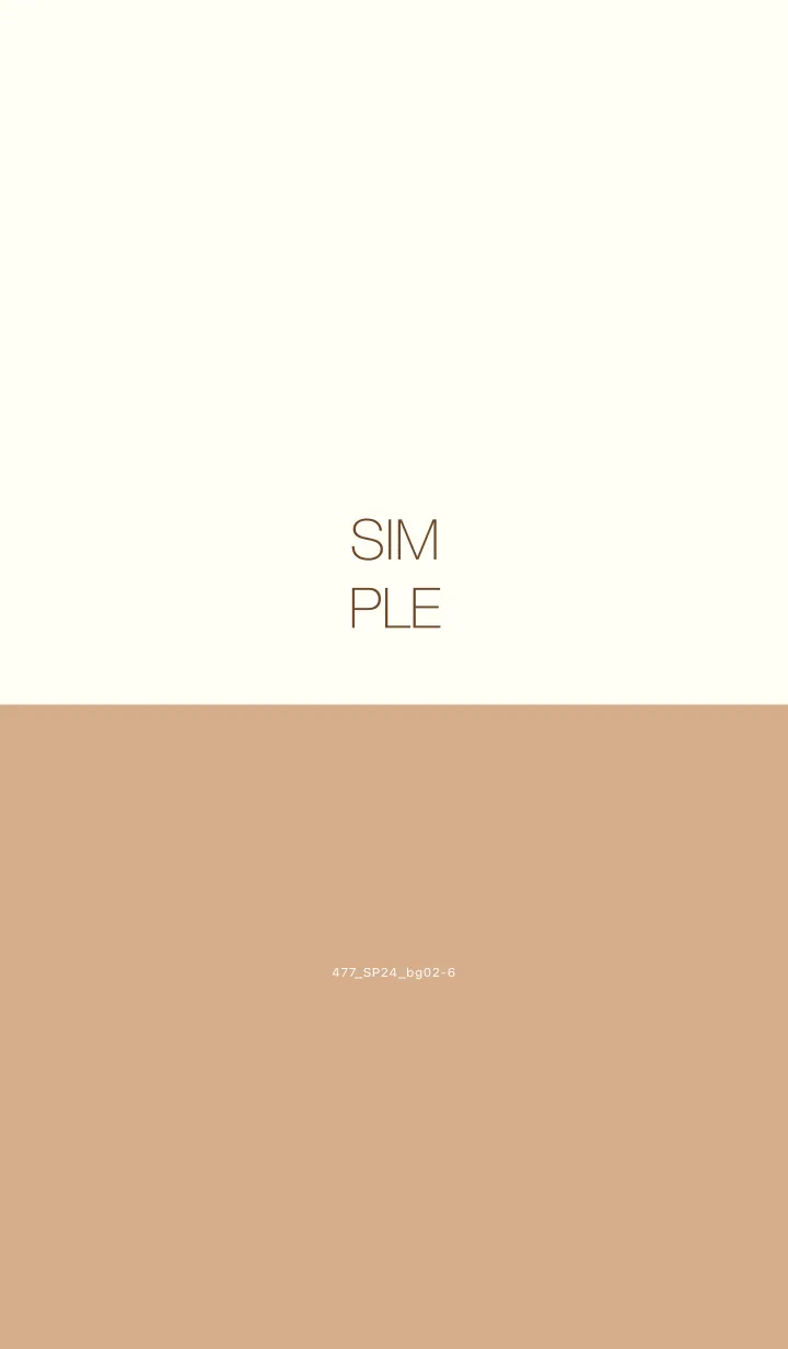 [LINE着せ替え] 477_24_ベージュ2-6の画像1