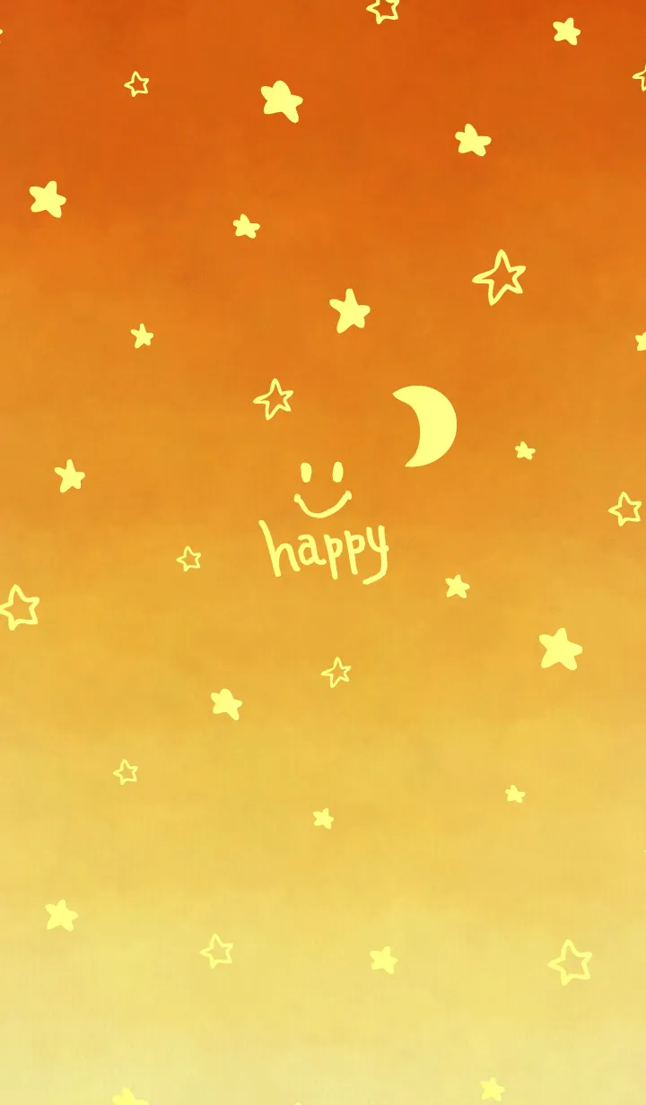 [LINE着せ替え] 空が綺麗、星がキラキラしてる。9の画像1