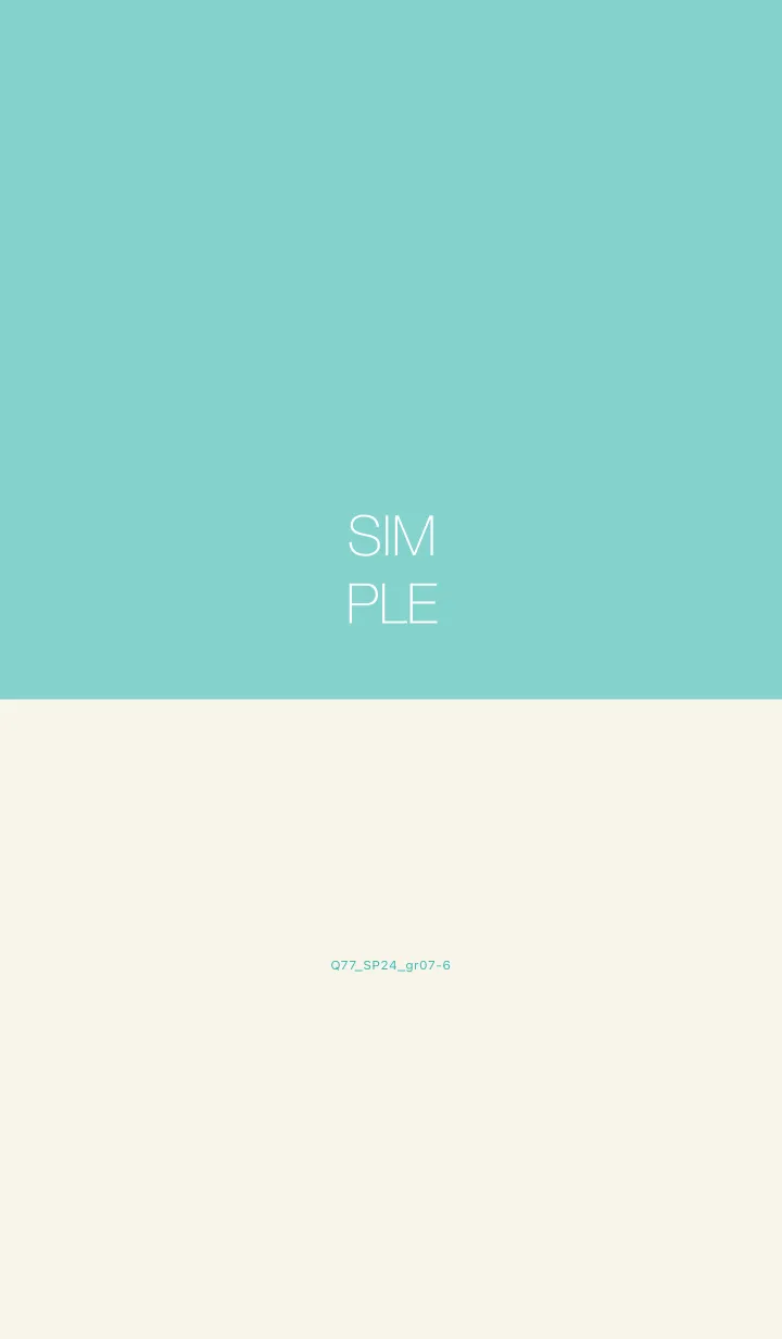 [LINE着せ替え] Q77_24_グリーン7-6の画像1