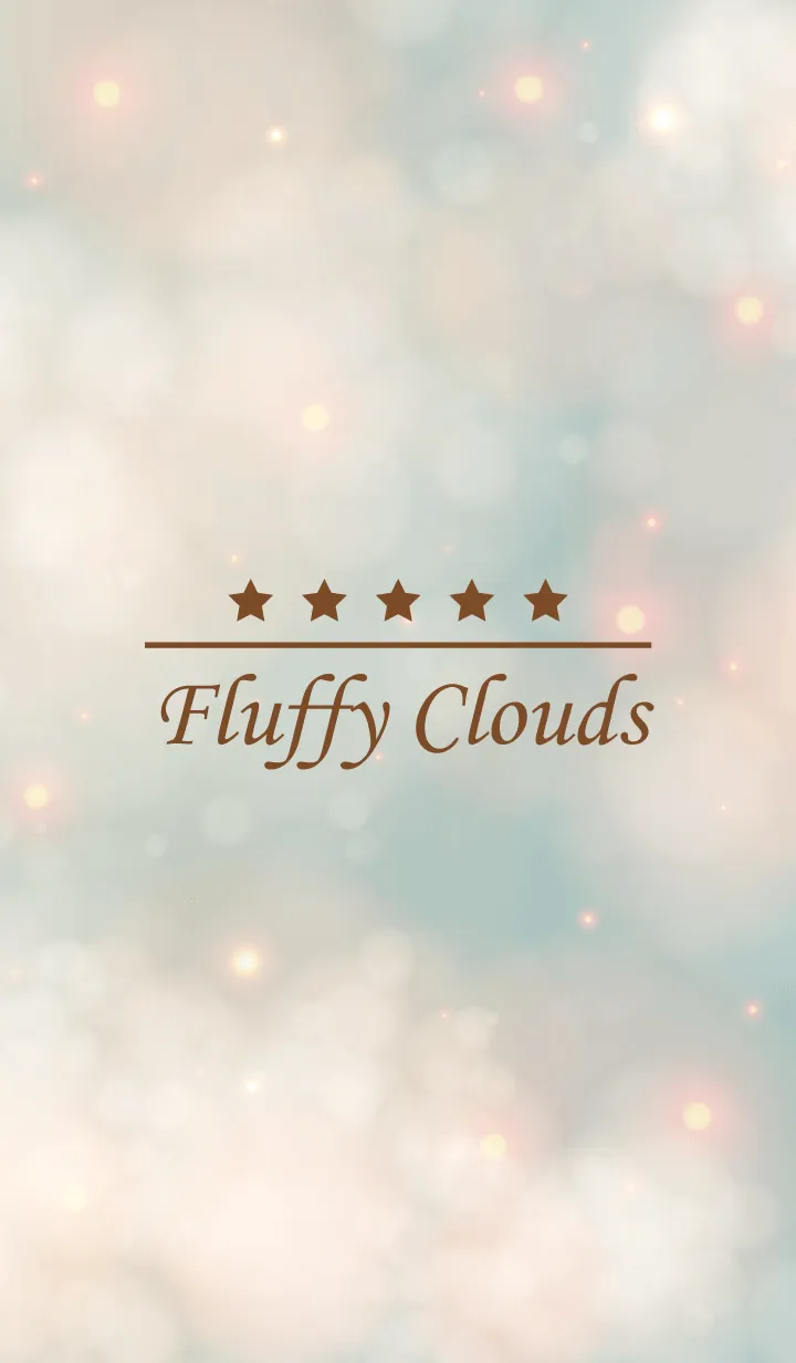 [LINE着せ替え] Fluffy Clouds RETRO 26の画像1