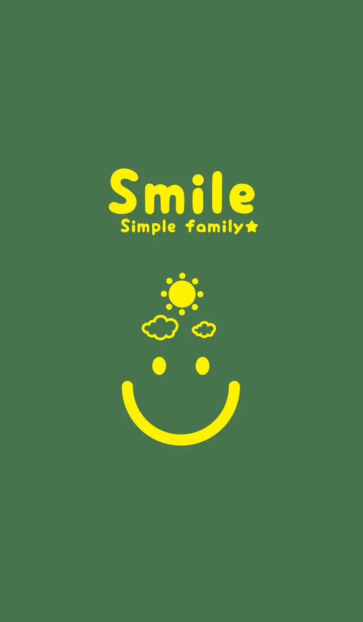 [LINE着せ替え] スマイル＆SUN フォーリッジの画像1