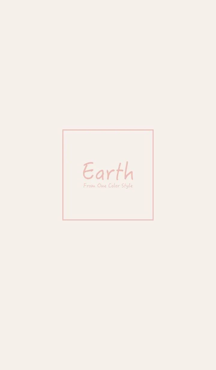 [LINE着せ替え] Earth / ガーリーベージュの画像1