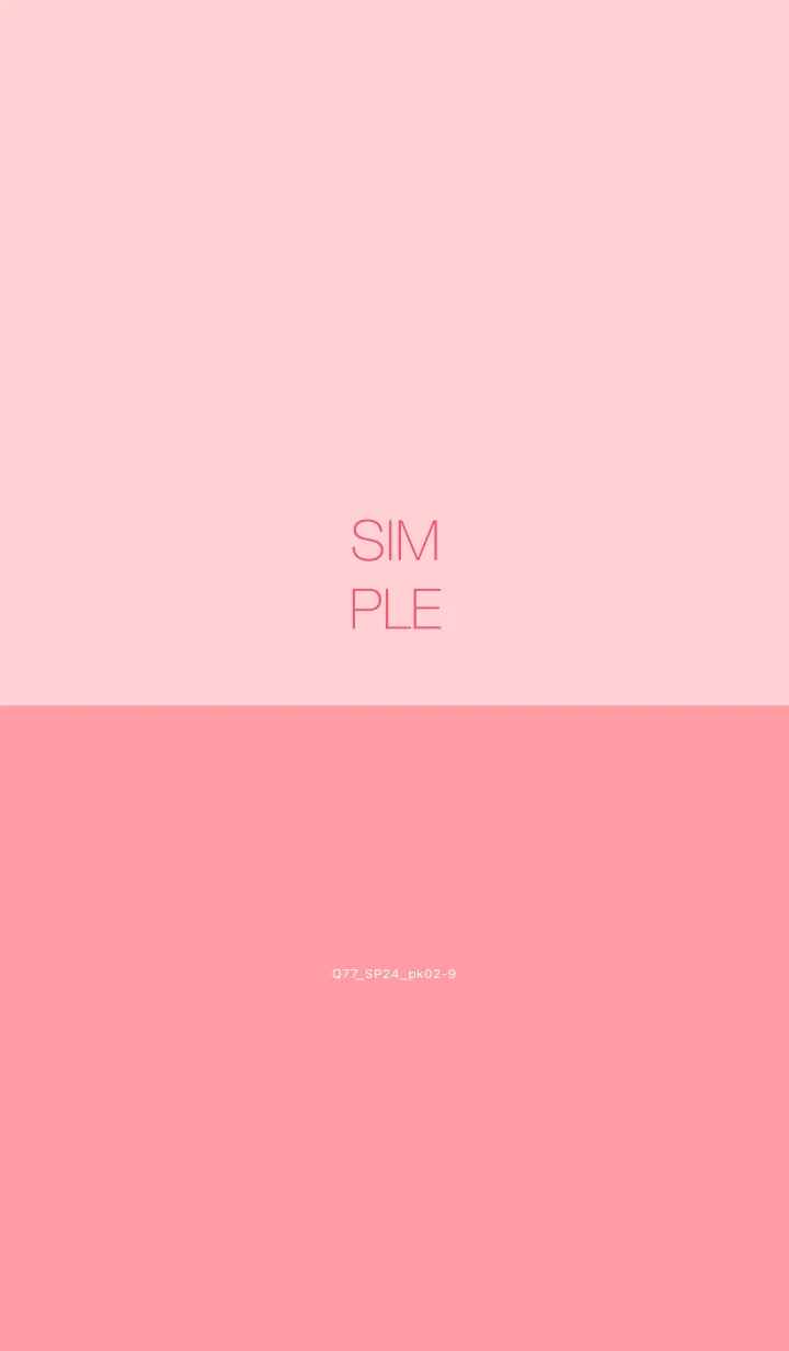 [LINE着せ替え] Q77_24_ピンク2-9の画像1