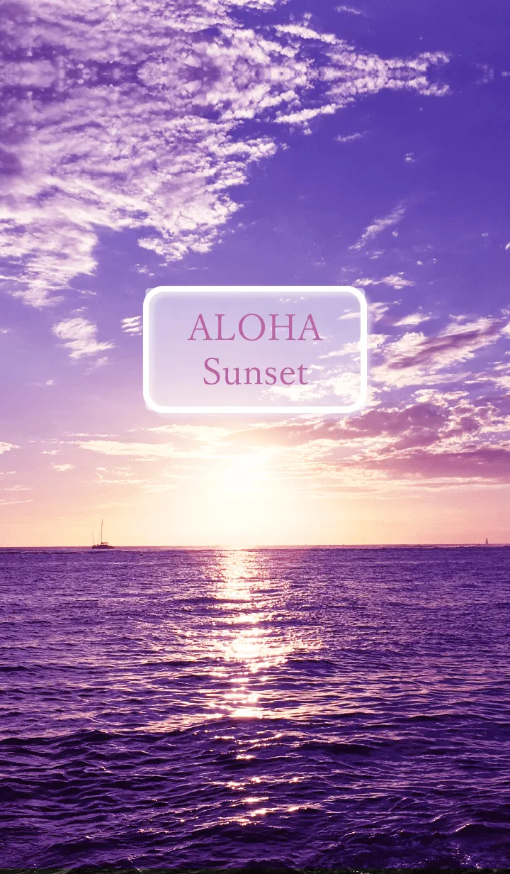[LINE着せ替え] ALOHA Sunset..82の画像1