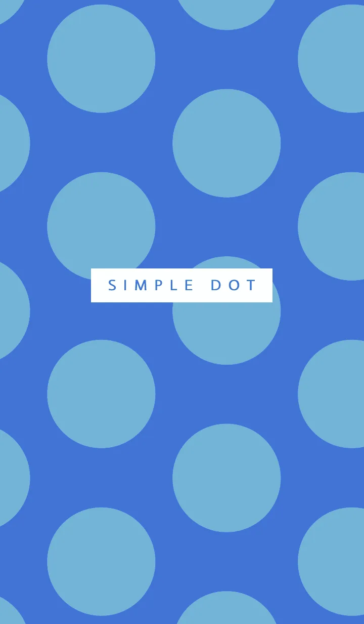 [LINE着せ替え] シンプル ドット 104の画像1