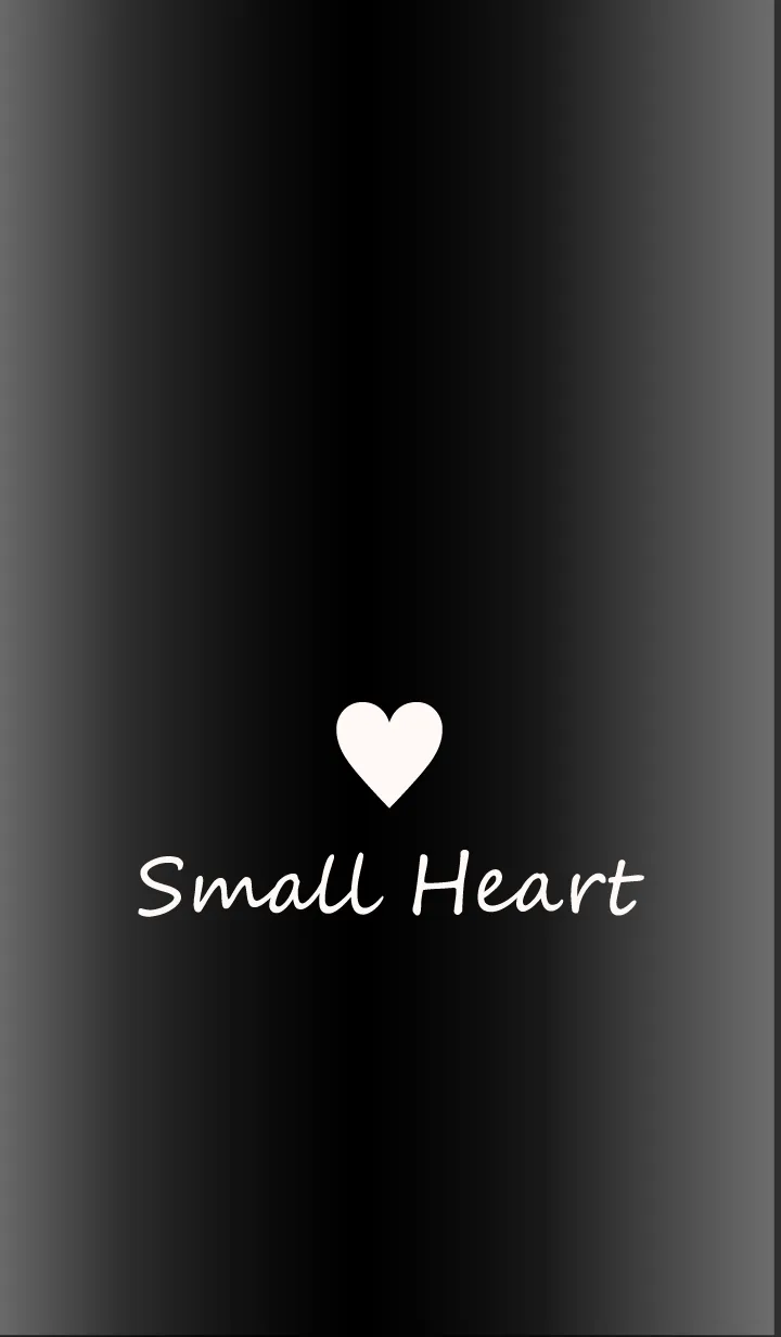 [LINE着せ替え] Small Heart *GlossyBlack 11*の画像1