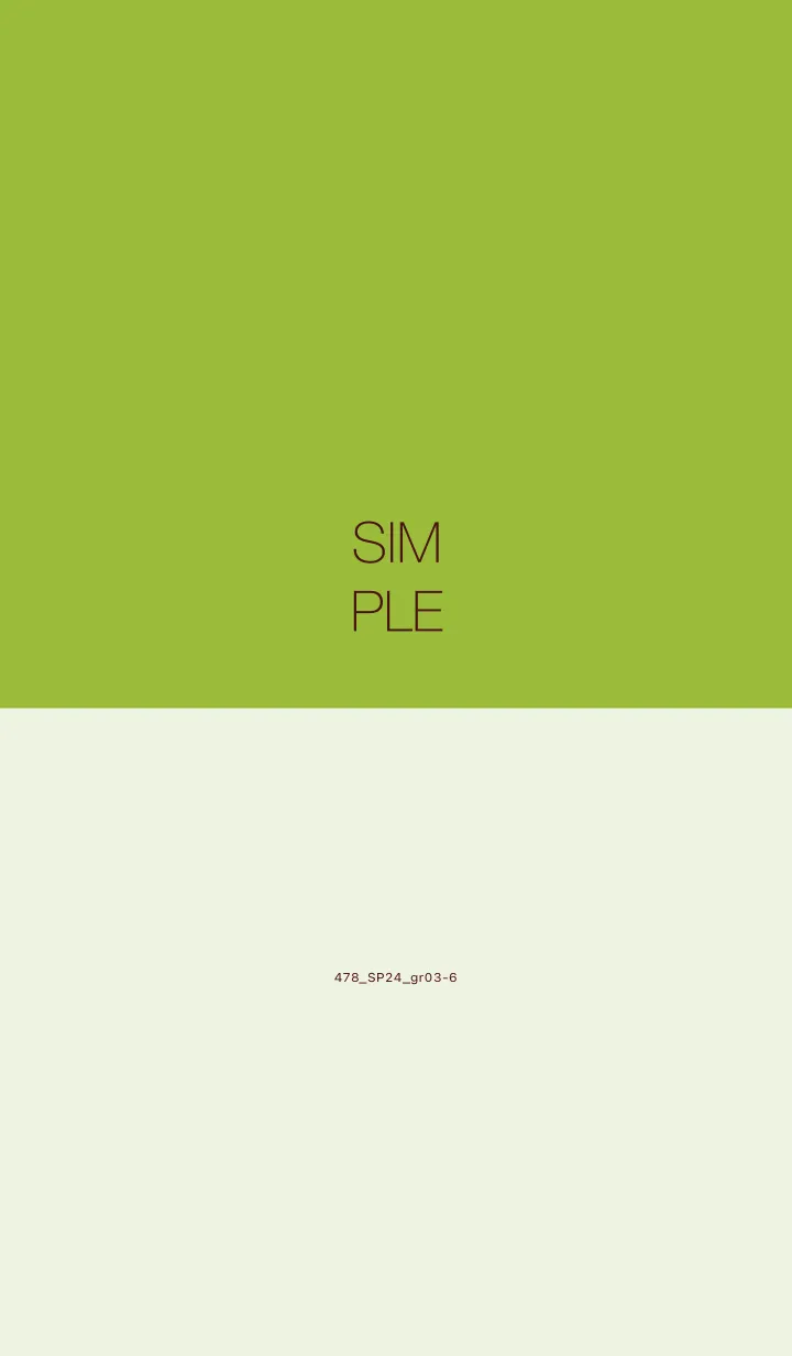 [LINE着せ替え] 478_24_グリーン3-6の画像1