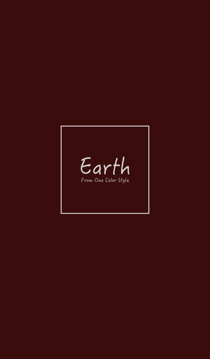 [LINE着せ替え] Earth / バーガンディの画像1