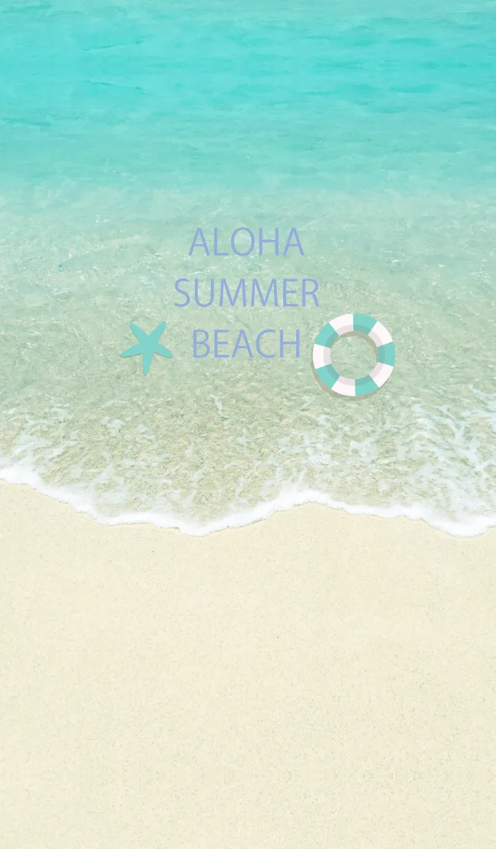 [LINE着せ替え] ALOHA SUMMER BEACH..78の画像1