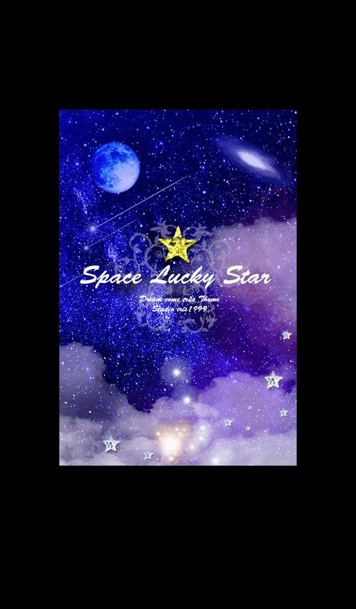 [LINE着せ替え] 宇宙の幸運の星★Space Lucky STAR★の画像1