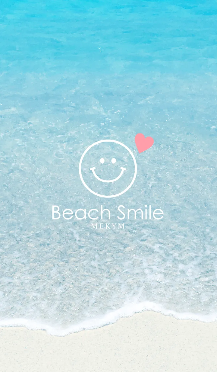 [LINE着せ替え] Beach Smile-LOVE 8の画像1