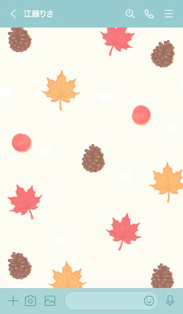 [LINE着せ替え] Happy sweet pie 2の画像3