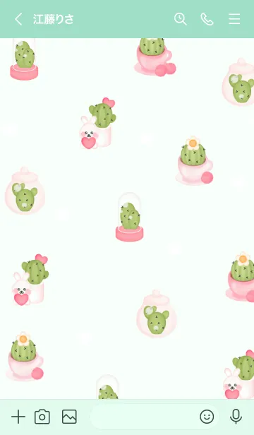[LINE着せ替え] Let's go to cactus shop 6の画像3