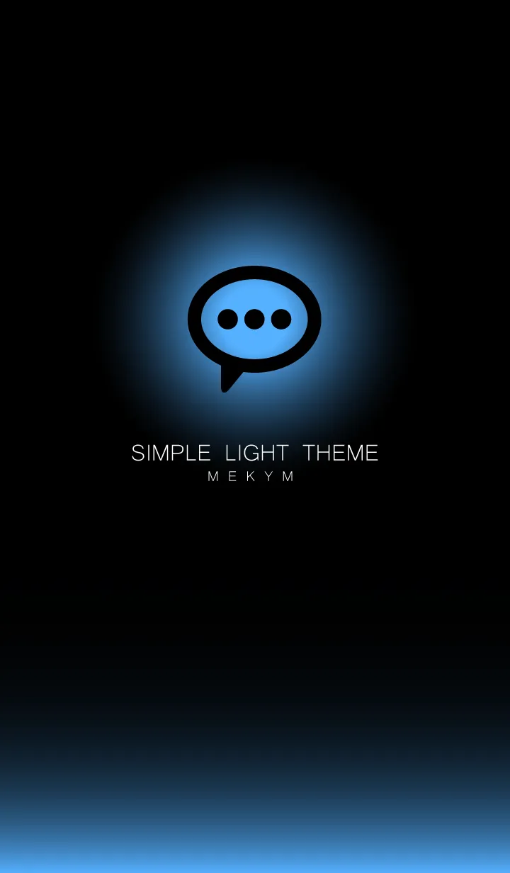 [LINE着せ替え] SIMPLE LIGHT ICON-GRADATION 3の画像1