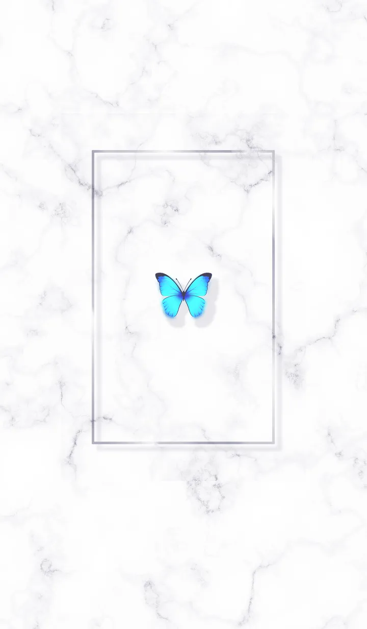 [LINE着せ替え] 青い蝶♦ウィスタリア08_1の画像1