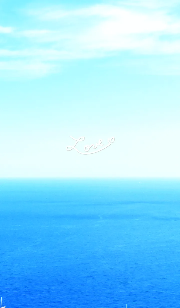 [LINE着せ替え] スカイブルーの海と空14の画像1