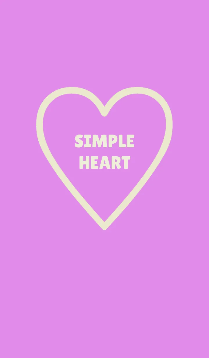 [LINE着せ替え] シンプル ハート _116の画像1