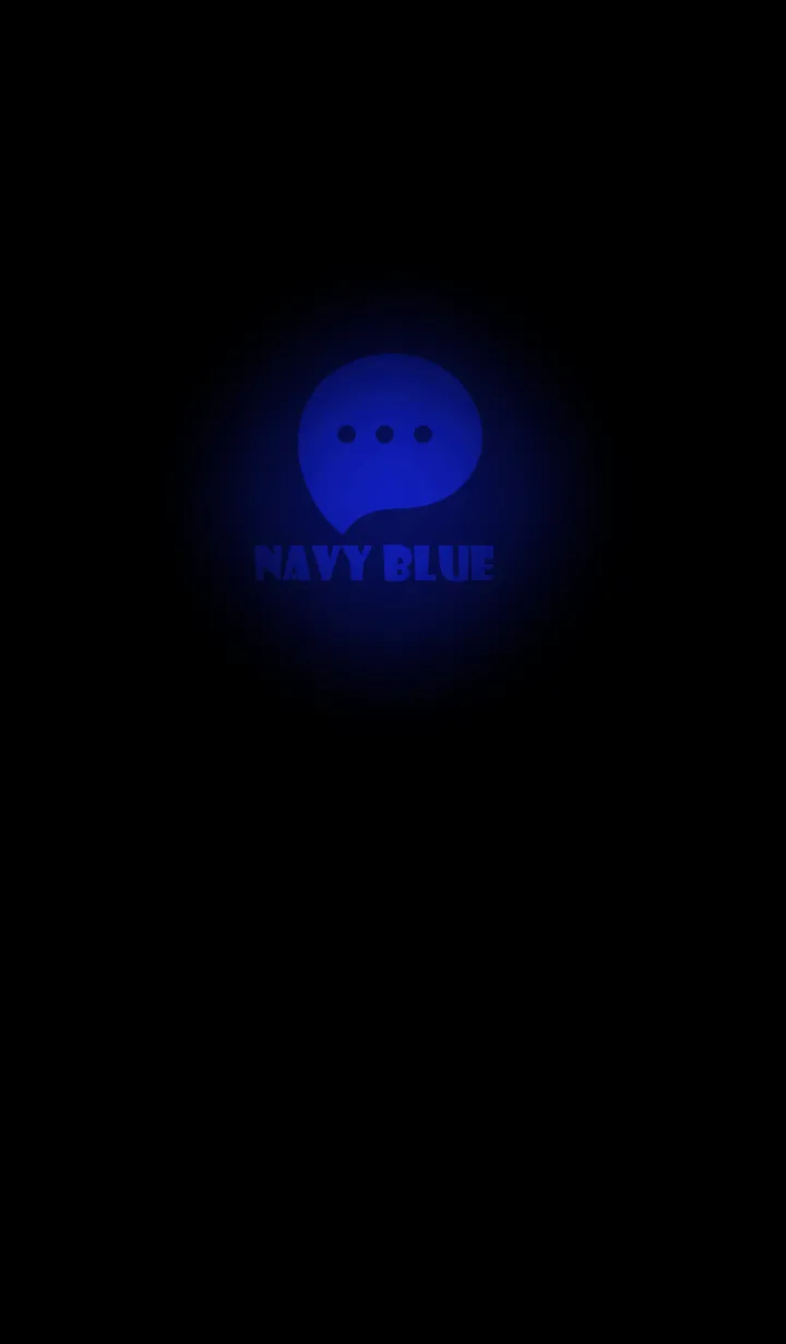 [LINE着せ替え] Navy Blue Light Theme V2 (JP)の画像1