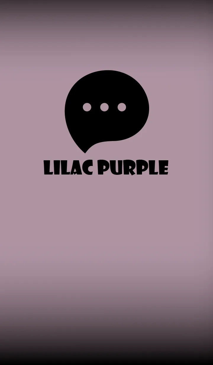 [LINE着せ替え] Lilac Purple And Black V.2 (JP)の画像1