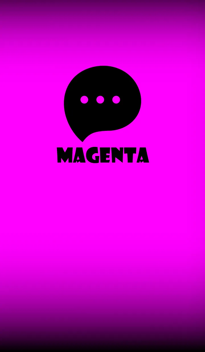 [LINE着せ替え] Magenta And Black V.2 (JP)の画像1