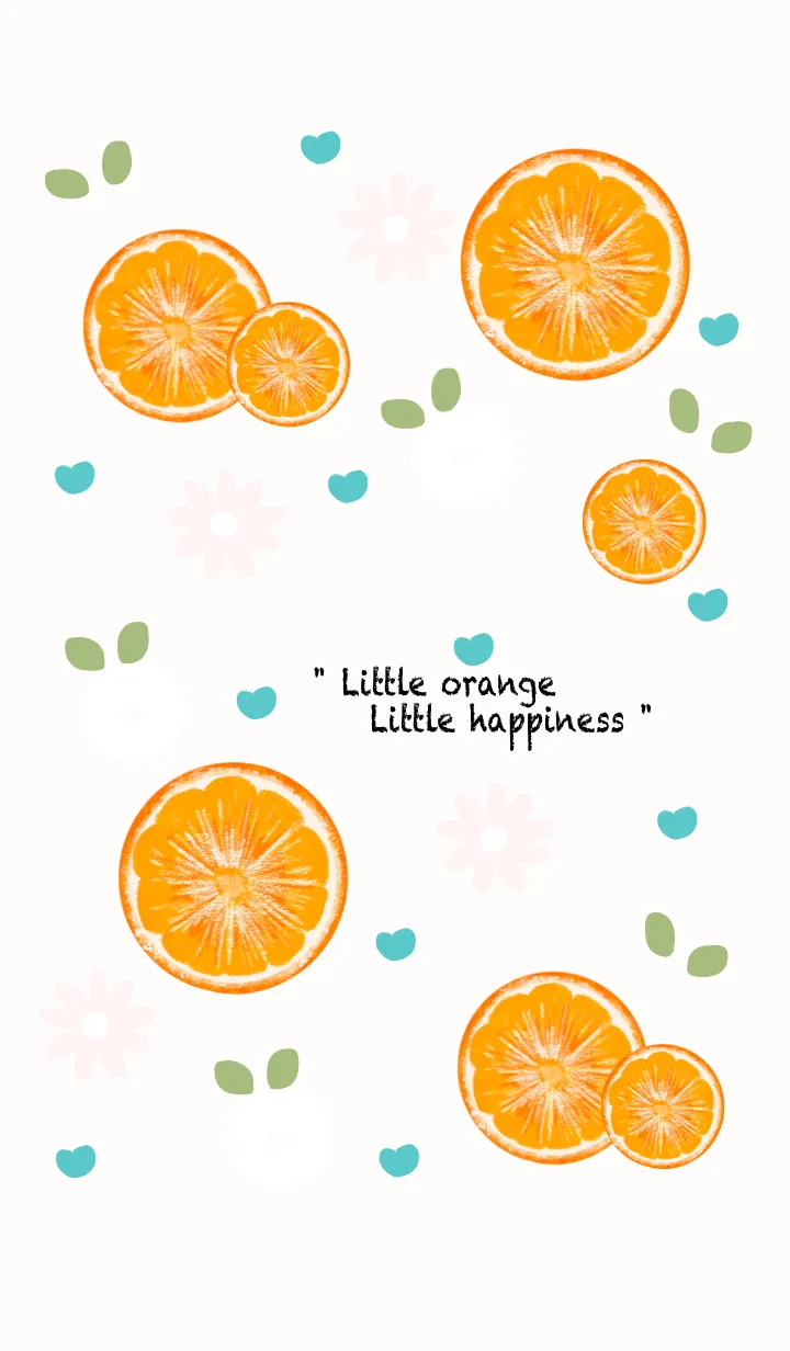 [LINE着せ替え] Fresh sliced orange 19の画像1