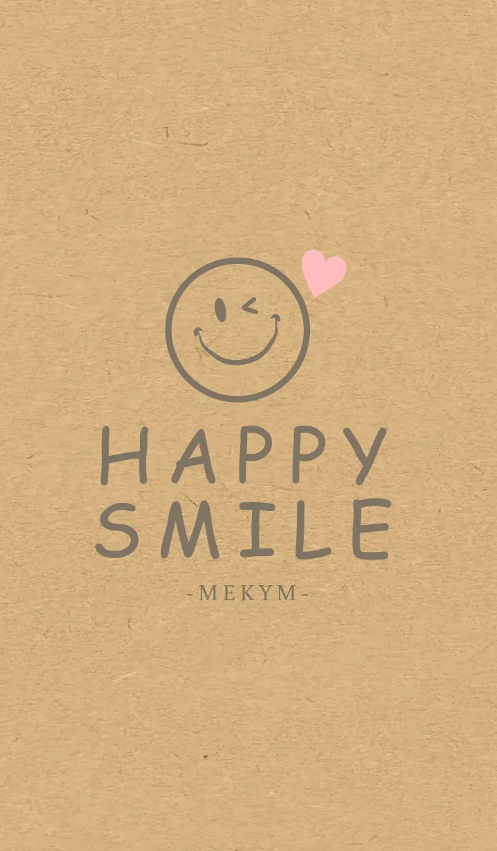 [LINE着せ替え] HAPPY SMILE KRAFT-LOVE- 36の画像1