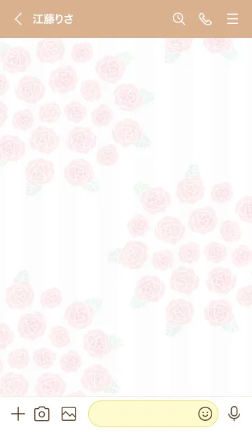[LINE着せ替え] バラの花束をあなたに8の画像3
